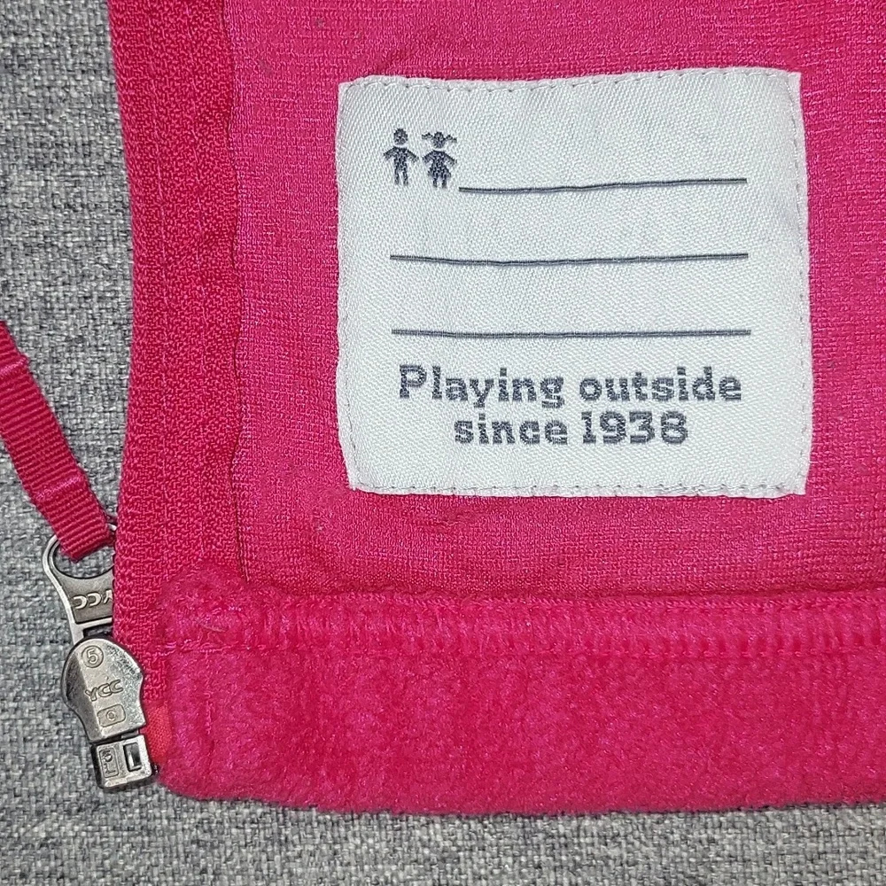 Columbia Pink Benton Springs Fleece Zip Up Jacket Size XS (6/7)